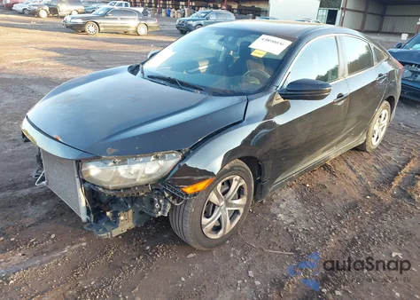 2017 Honda Civic Lx z USA, uszkodzony, nr VIN 19XFC2F55HE026516